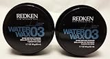 Redken Water Wax Shine Defining Pomade, 1.7 oz, 2 pk