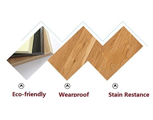 Rectangular Coffee/Tea Table with Storage Shelf (Black)