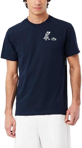 ラコステ テニスウェアNOVAK DJOKOVIC／ネームレタードTシャツ Amazon.com: Lacoste Men's Sport Tennis x Novak Djokovic T-Shirt