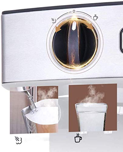 GNLIAN HUAHUA Kaffeemaschine. Italienische Kaffeemaschine Halbautomatische Startseite Volltemperaturdampfpumpe Druck… – Bild 8
