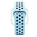 Fitbit Blaze Band, Soft Sport Silicone Replacement Wristband Strap for Fitbit Blaze Smart Watch (S - Teal/Blue)