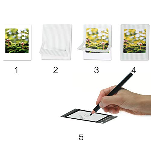 Leebotree Kamera Zubehör Kompatibel mit Instax SQ 6 EX D Sofortbildkamera beinhaltet Tasche/Album/Filmrahmen… – Bild 6