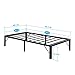Olee Sleep 14 Inch Dura Metal Steel Slat Bed Frame, Twin XL
