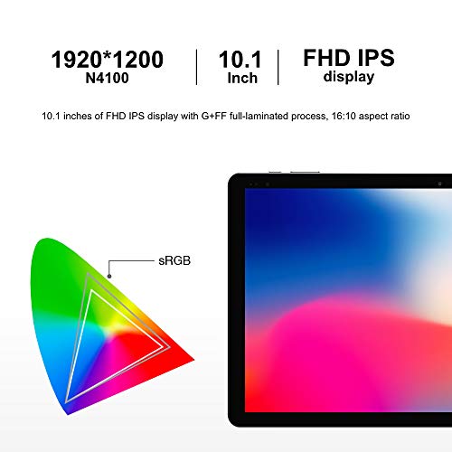 CHUWI-Hi10-X-Tablet-PC-101-Pulgadas-Windows-10-Sistema-operativo-Intel-Gemini-Lake-N4100-Quad-Core-hasta-24GHz-1200-1920IPS-6GB-RAM-128GB-ROM-WiFi-con-Teclado-y-lpiz