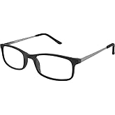 Foster Grant mens Kramer E.readers™ Reading Glasses Rectangular Blue Light Filtering Glasses