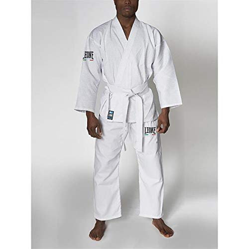 LEONE 1947, Judogi Training, Unisex, White, 140, AB401 — image 1