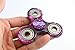 WeFidget's Original Fast, Smooth, Anxiety Fighter EDC Fidget Spinner. Relieve your ADHD, Anxiety, and Boredom (Galaxy Purple)