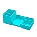 Comix 6 Components Desk Organizer,Desktop Organizer,Office Organizer (B2214 Blue)