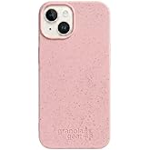 Eco by GranolaGear - Eco-Friendly Phone Case for iPhone 15 - Biodegradable, Compostable, Plastic-Free, Made from Plants - Pink Sands