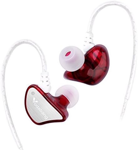 In-Ear Headphone Vodabang Earphone Heavy Bass Running Control Earbuds Phone Line Headphone Stereo Sound 3.5mm For Phone Red