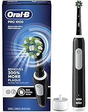 Oral-B Pro 1000 CrossAction Electric Toothbrush, Black