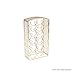 Mind Reader K-Cup Holder, Coffee Pod Holder Holds 30 K-Cups, Metal Mesh, Gold