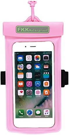 Waterproof Case, Floating Pouch for iPhone 7, 6s, 5s, with Armband, Universal to 5.2 Inches Phone, Support Touch