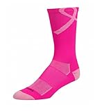 TCK Pink Ribbon Awareness Crew Socks