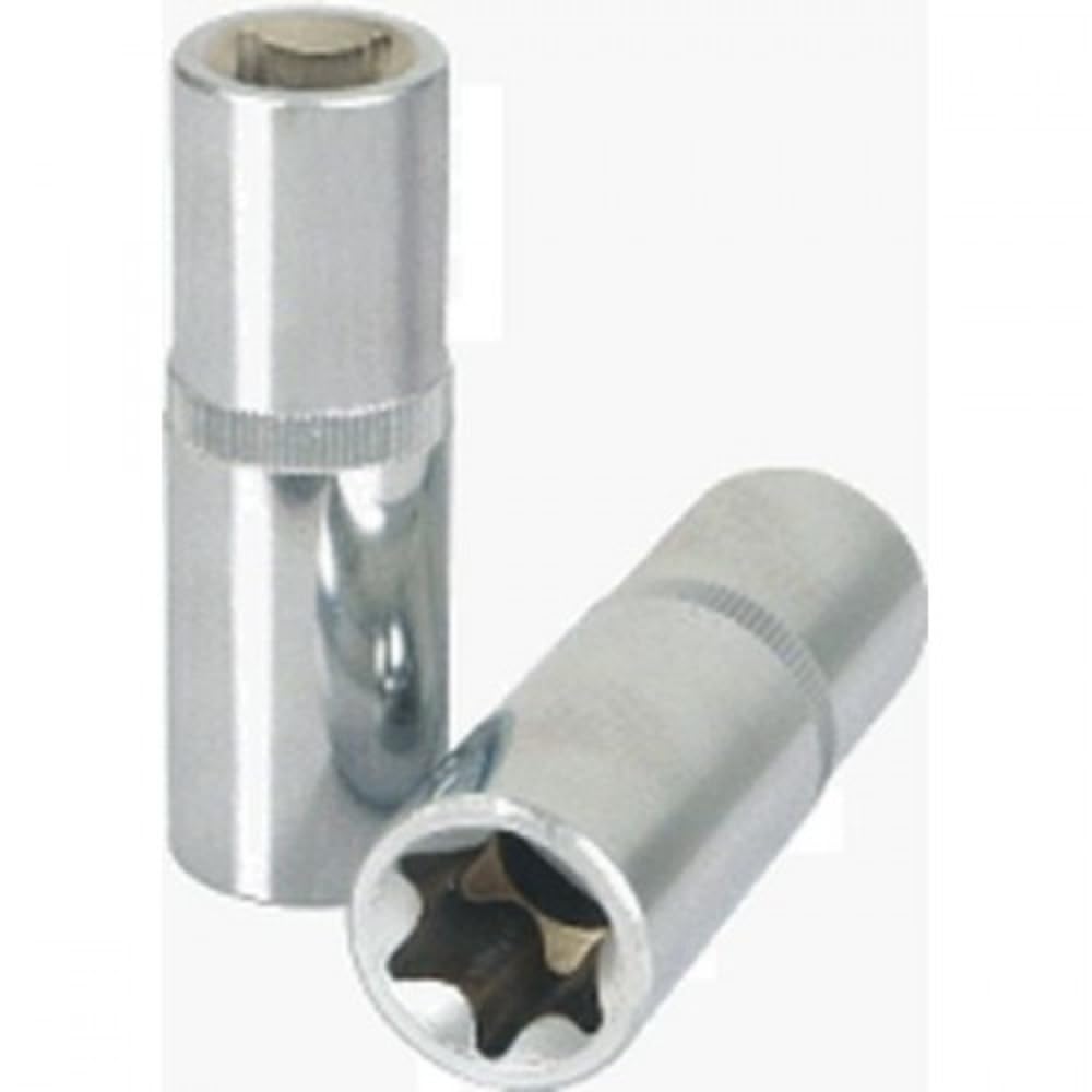 KS Tools 918.1768 E22 1/2-inch Chrome+ TX Socket Deep