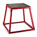 OrangeA Plyometric Boxes 12 Inch 18 Inch 24 Inch Plyometric Platform Jump Box Exercise Plyometric Jump Boxes for Jump Training (12 Inch)