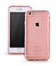 PISSION Waterproof Cases Full Protection Cover Transparent Bumper for iPhone 6/6S(Rose Gold)