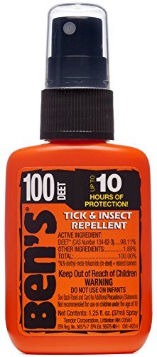 Ben's 100% DEET Mosquito, Tick and Insect Repellent, 1.25 Ounce Pump, 3 Count - Thumbnail 3