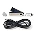 VUVIV Ledger Nano S Cryptocurrency Hardware Wallet Bundle with Micro-USB Adapter and USB-C Adapter for MacBook (3 Items)