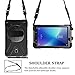 MoKo Case Fit Samsung Galaxy Tab Active 2 8.0, Heavy Duty Shockproof Full-Body Rugged 360 Degree Rotating with Shoulder Strap Stand Cover for Galaxy Tab Active 2 8