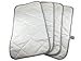 Premium Changing Pad Liners [4-Pack] - SuncoastBaby’s Washable, Absorbent, Extra-Soft/Comfy, Thick-Padded Cotton Liner with Waterproof, Non-Slip Backing (Reusable/Eco-Friendly, Portable, Dryer Safe)