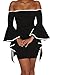 CutieLove Women's Summer Casual Sexy Off The Shoulder Slim Fit Bodycon Party Club Dress