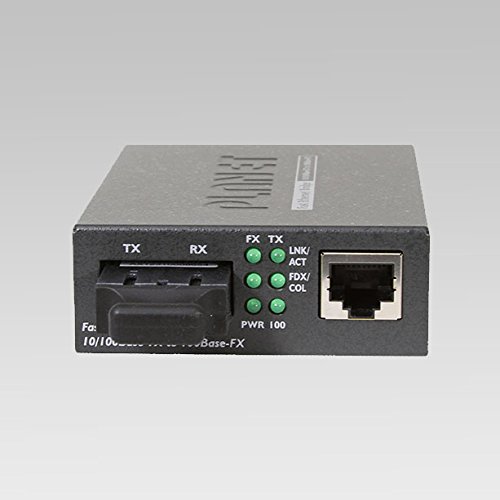 FT-802S15 10/100TX - 100Base-FX Fiber Media Converter (SM, SC, 15Km, LFPT)