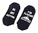 Fortnite Socks - I'm Playing Fortnite, Do Not Disturb - Black