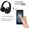 Wireless-Foldable-Headphones-Over-Ear-Bluetooth-50-Stereo-Wireless-Earpiece-Soft-Memory-Protein-Earmuffs-With-Micro-SDTF-Card-Slot-Microphone-35mm-Jack10-Hours-Playtime-Black Wireless Foldable Headphones, Over-Ear Bluetooth 5.0 Stereo Wireless Earpiece, Soft Memory-Protein Earmuffs, With Micro…