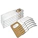 ZVac 5-Pk Compatible Vacuum Bags Replacement for Hoover Platinum Type Q and I (5 Each, Total 10 Bags) Fits All Vacuum Models Using Type Q and I Bags, White