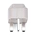 Wonpro Grounded Travel Plug Adapter Type G for UK, Ireland, Singapore, UAE - CE Certified - 3 Pack