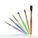 u-hoMEy 6 Pcs/Set Paint Brush Set Nylon Handle Brush Kid Watercolor Drawing Painting