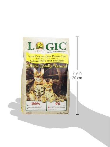 Nature'S Logic 858155001294 Dry Cat Chicken, 3.3-Pound Bag