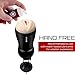ZEMALIA Luna II Male Masturbators Vagina Pocket Man Masturbation Cup Sex Toys for male Realistic Textured Discreetly Packed(Black)