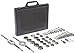 Drill America - DWT45PC-MM-SET 45 Piece Carbon Steel Tap and Die Set (6 mm - 24 mm, NC and NF), DWT Series