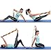 Stretching Strap Band with loops for Therapy, Fitness, Pilates Exercises, Yoga and Athletes, stretch strap - by clanno