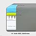 DynastyMattress 14-Inch, 5 Layer, Grand CoolBreeze, HD Gel Memory Foam Mattress (King)
