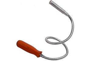 SUPERYO 23.6” 8LB Flexible Magnetic Pickup Tool Bendable Retrieve Stick - (600mm Length)