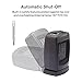 andily Oscillating Portable Ceramic Space Heater for Home and Office Indoor Use with Adjustable Thermostat Overheat Protection and Carrying Handle ETL Listed, 750W/1500W