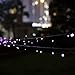 8 Modes Solar String Lights, Satu Brown 39ft 100 LED Solar String Fairy Waterproof Decorative Lights for Home, Garden, Patio, Yard, Christmas Tree, Parties (purple)