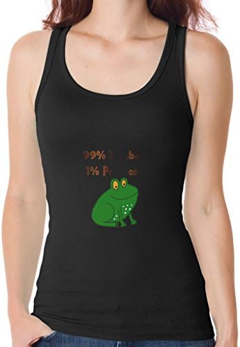 Young and Beautiful Hot Fashion 99% Tomboy 1% Princess Tshirt Black Size Small Apparel