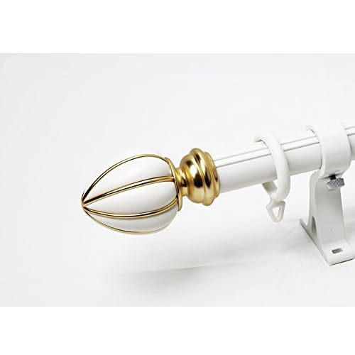 Milan Head Curtain Rod Decorative Rod Seal The Roman Consumer And