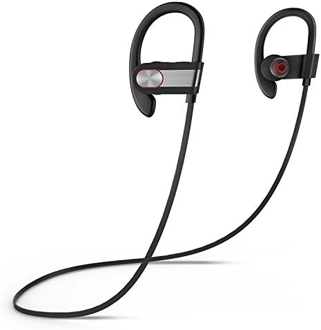 Honstek H9 Bluetooth Headphones, Wireless Headset with Mic Premium Sound with CVC 6.0 Noise Reduction Technology-Ergonomic Design Bluetooth V4.1-Universal Compatibility-8 Hrs Playtime (Mint Green) …