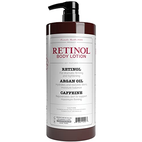 Rosen Apothecary AntiAging Retinol Body Lotion, Caffeine Firms Skin