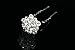 Set of 6 Star Flower Snowflake Crystal Hair Pins H078