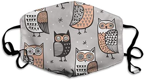 weiweili Owls GUOER Mask Can Be Washed Reusable Mask One Size Multiple Colors