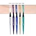 UCANBE 5pcs/set Glitter Diamond Eyeliner Makeup Pencil,Waterproof Shimmer Metallic Sparkling Pigmented Eyeshadow Eye Liner Pen Bundle Kit