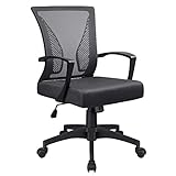 Furniwell Office Chair Home Office Desk Chair Mid