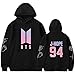 Dolpind Kpop BTS Bangtan Boys Love Yourself Tear Hoodie Suga Jimin Jung Kook Sweater