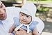 Goumikids Goumikids - Goumihats, Tie On Baby Beanie Hat With Soft, Organic Cotton Hat Protects From Sun and Other Elements, For Newborns or Infants, Forest Friends (Gray, 0-3 Months)